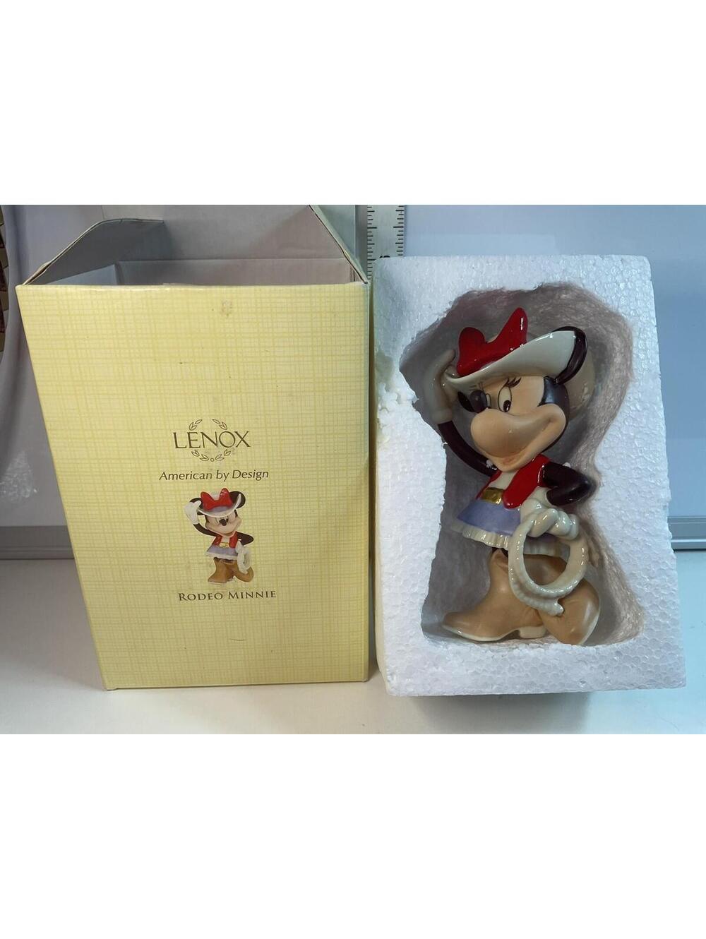 Lenox Rodeo Minnie Figurine IOB